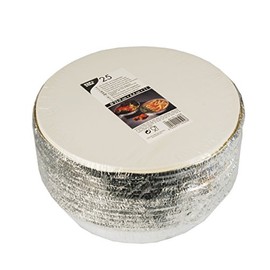 PAPSTAR 14509 Aluschalen, Aluminium, Silber, 12 x 23 x 23 cm