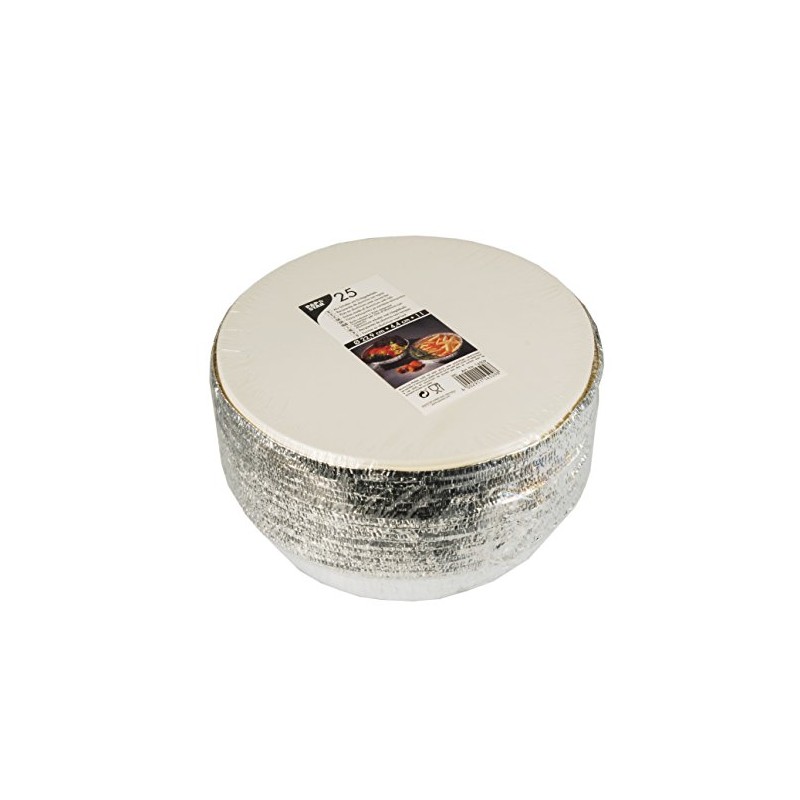 PAPSTAR 14509 Aluschalen, Aluminium, Silber, 12 x 23 x 23