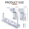 Quiet Glide Sliding Door Roller Set, Top-Hung Sliding Door Hardware