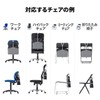 eSupply EZ15-SNCBG1BK Luggage Storage for Backrest, Chair, Bag Storage, Includes
