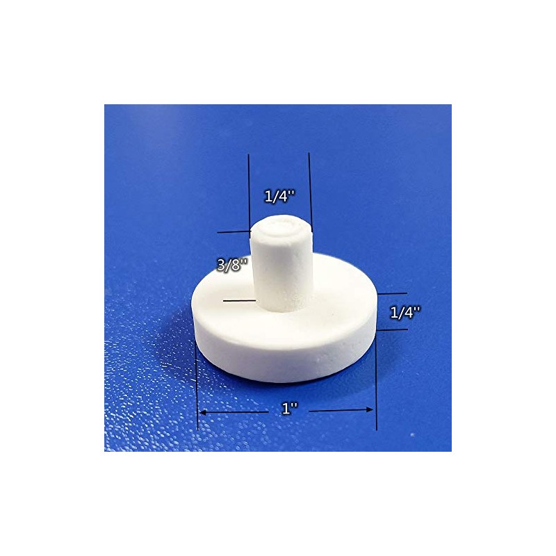BASE WAVE 1'' Ceramic Coral Frag Plugs (10-Pack) for Coral