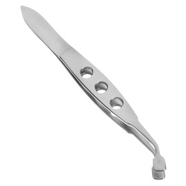 Outanaya Women Eyelid Tweezers Metal Eyelid Massage Tool for Gland Blockage Relief Compact Design for Go Skin Care Durable and Reliable