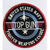 United States Navy Top Gun Iron On Patch