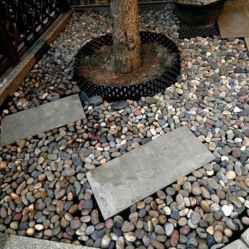 FANTIAN 20 lbs River Rocks for Plants, 1-2 Inch Decorative