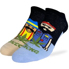 Good Luck Sock Men's Cheech & Chong Ankle Socks, Adult