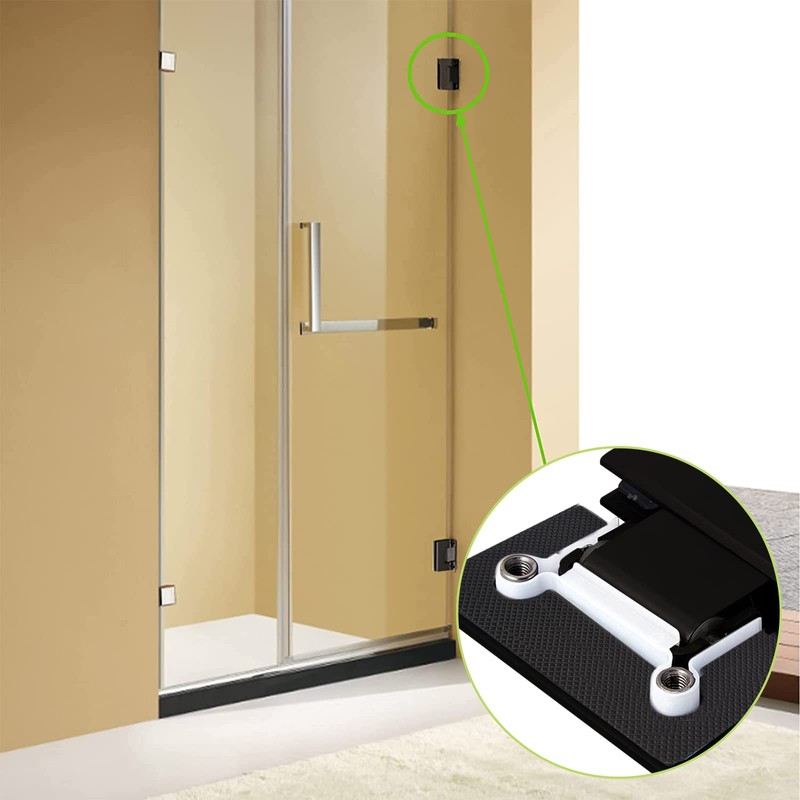 UFURMATE Gasket Replacement Kit for Hinges, 20PCS Rubber Shower Doors