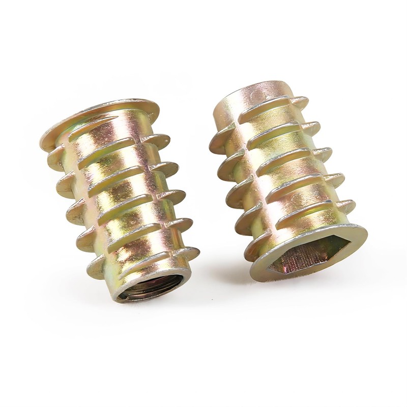 Qrity Pack of 20 Zinc Alloy Hexagonal Thread, M4 x