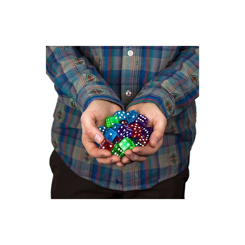Brybelly 100 Count 19mm Dice (Green)