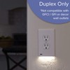 4 Pack - SnapPower GuideLight [For Duplex Outlets] - Replaces