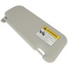 SCITOO Left Driver Side Car Sun Visor Gray without Sunroof