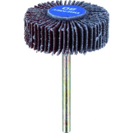 Dremel 2615050432 4.8 mm 80 Grit Flap Wheel - Red