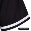 Pullonsy Mens White Plain Baseball Jersey Button Up Mesh Cool