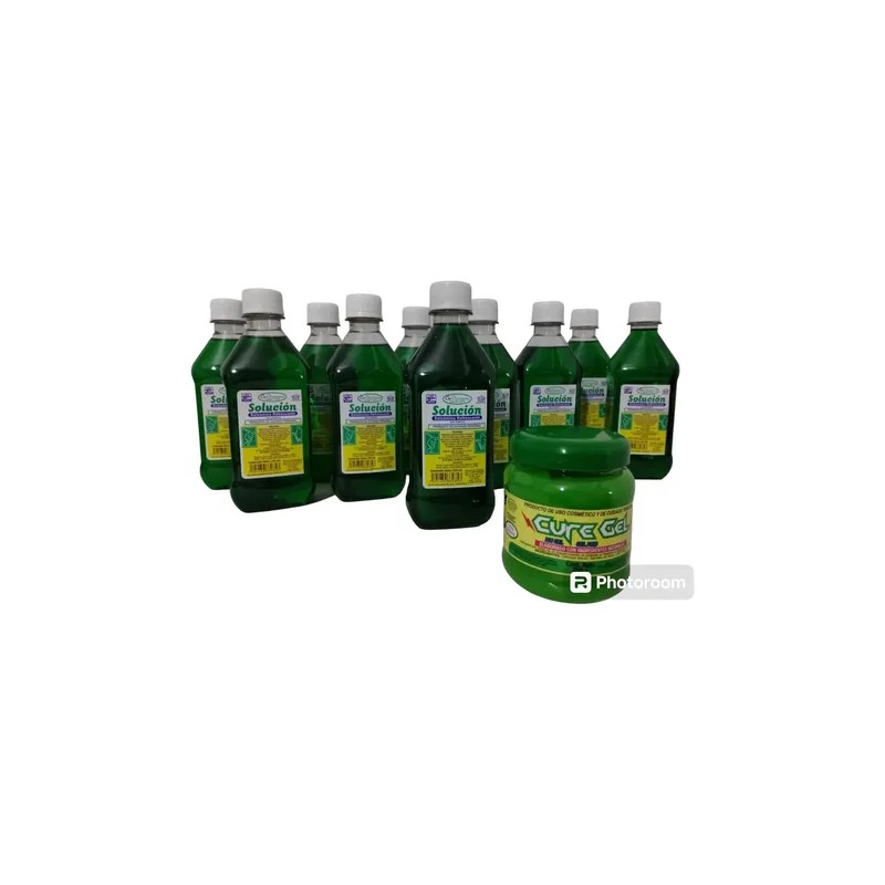 Solucion Balsamica 10pzs Cure Gel De Regalo