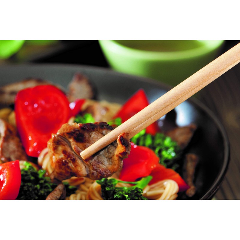 Chef Aid Bamboo Chopsticks, Brown