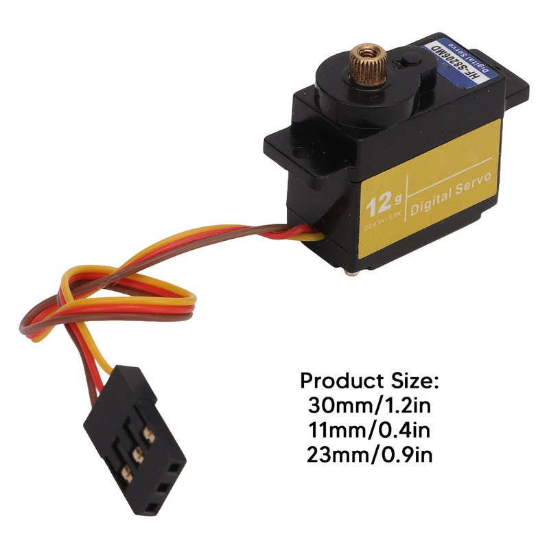 HOBBYFANS Servo 2.2KG Metal Gear Servo with Servo Arm for