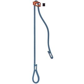 PETZL Unisex Connect Lanyard Single Adjustable for Climbing and Mountaineering, Blue, One Size UK