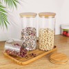 18 Oz/550 ML Glass Jar with Lid, Clear Thickened Version