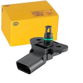 HELLA 6PP 358 152-221 Sensor, Boost Pressure - 4-Pin - Screwed