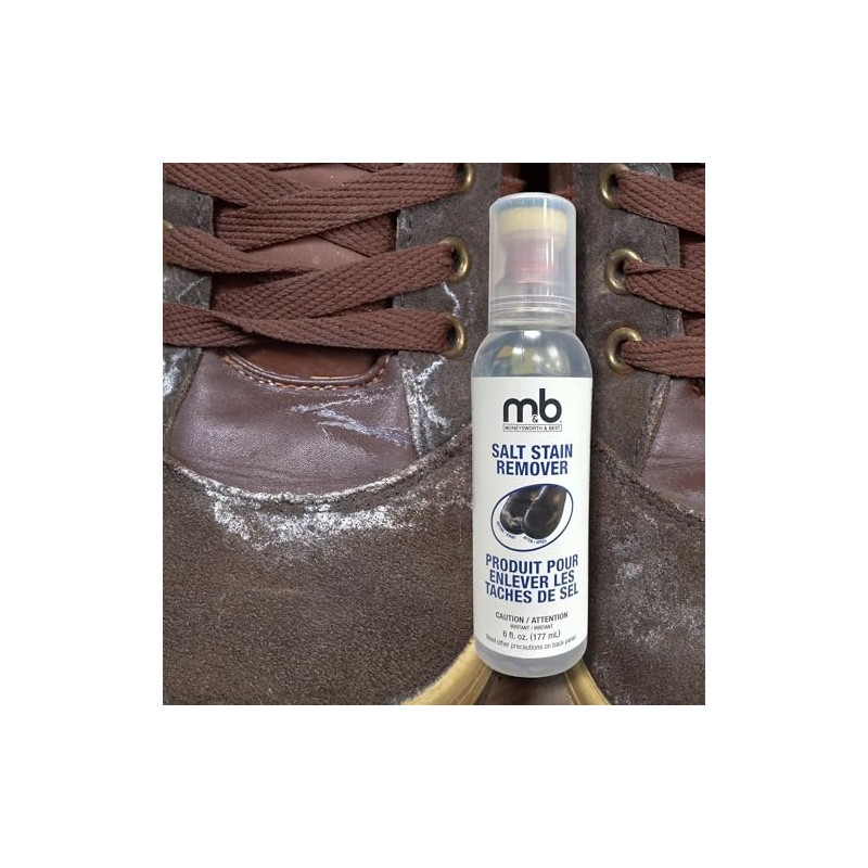Moneysworth and Best Shoe Care Salt Stain Remover, 6-Ounce