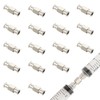 10pcs Luer Lock Adapter Coupler, Luer Lock Syringe Adapter Nickle
