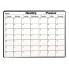 Elegante Pizarra Magnética Con Calendario De Borrado En Seco