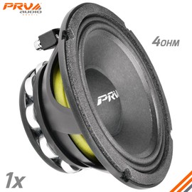 PRV Audio 1x PRV Audio 6MR500-NDY-4 Midrange Neodymium 6.5" Speaker 4 Ohm Car Audio 500W