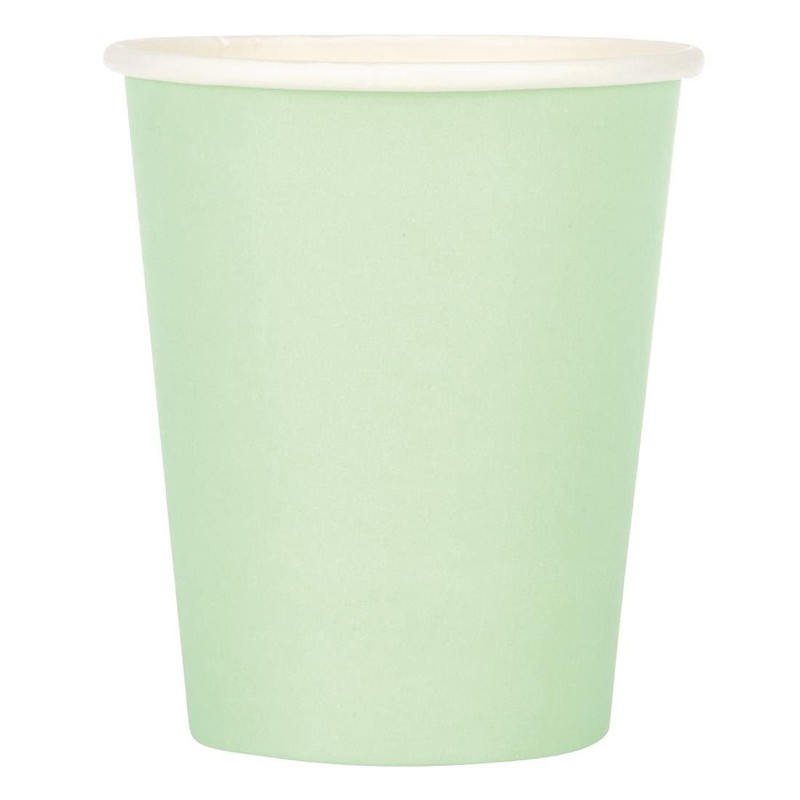 Fiesta GP400 Takeaway Coffee Cups, Single Wall, 8 oz., Turquoise