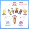 Foot and Wrist Rattles Toy for Infants Portable Socks Baby