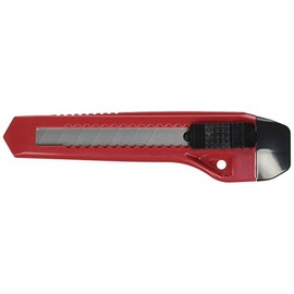 Hyde Tools 42047 Snap-Off Retractable Blade Utility Knife with Postive Lock , Red