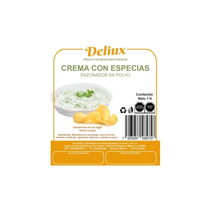 Polvo Sazonador 1 Kilogramo Premium Varios Sabores
