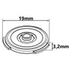 PLUMBING4HOME Flow Regulator Limiter for Shower Hose Seal, 7L/min Water