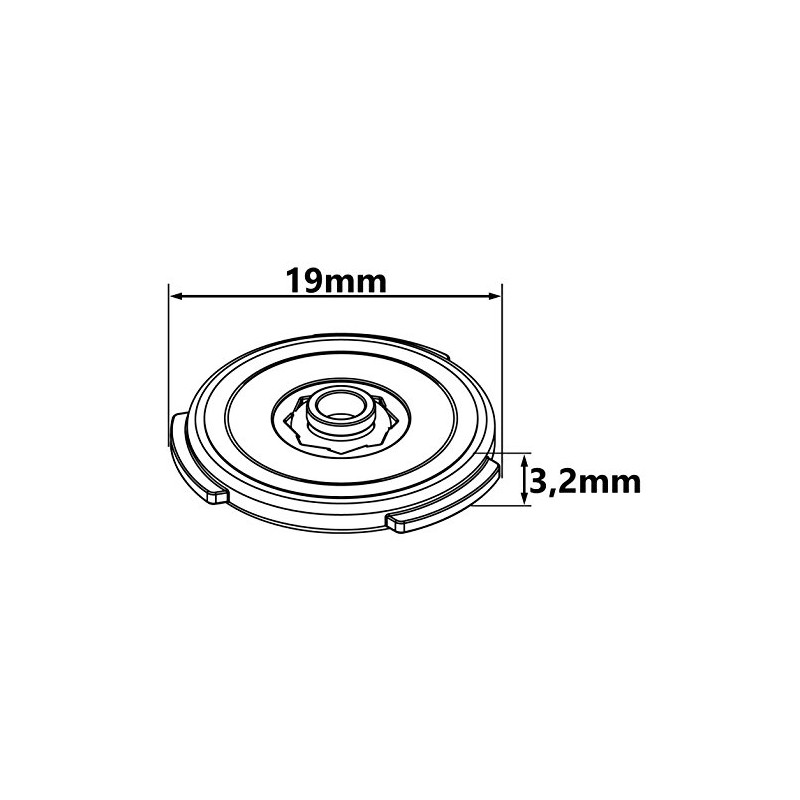 PLUMBING4HOME Flow Regulator Limiter for Shower Hose Seal, 7L/min Water