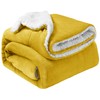 Oxford Homeware Sherpa Fleece Blanket Reversible Throw Blankets Soft Fluffy