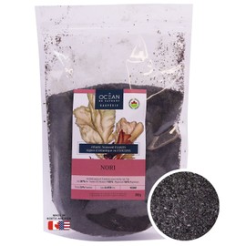 Atlantic’s Nori Seaweed Flakes - 250g - Canadian, Organic and Eco-Friendly Certified - Easy to use Sea Vegetable - Hand harvested - Un Ocean de Saveurs