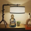 TOLATR Zen Meditation Buddha Statue Candle Holder Spiritual Room Decor