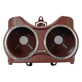 Bomunik 2196800414 Cup Holder Bracket Dual Cup 2006-2011 for Benz W219/CLS350/500 Replacement # 2196800414 21968004143C99 (Wine Red)