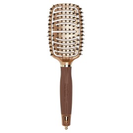Olivia Garden NanoThermic Ceramic + Ion Flex Scalp-Hugging & Vented Hair Brush NT-FLEXCO (Combo)