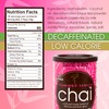 Flamingo Vanilla Decaffeinated Reduced Calorie Chai Tea Latte Mix, 11.9