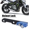 Motorcycle Modification Aluminum Alloy Helmet Lock Mount Hook Fit for