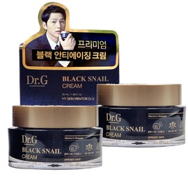 Dr.G Black Snail Cream 50ml x2 Elasticity Nutrition Snail Cream Dr.G Black Snail / 닥터지 블랙스네일 크림 50ml x2개 탄력영양달팽이크림 Dr.G 블랙스네일