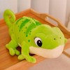 OUKEYI 11.8 Inch/30cm Lizard Plush Pillow, Cute Chameleon Plush Doll,