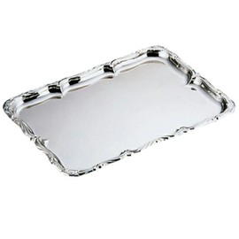 MMmall Set Tray, Set Tray, Stainless Steel, Snack Club, Cabaret Club (Silver, Set Tray)
