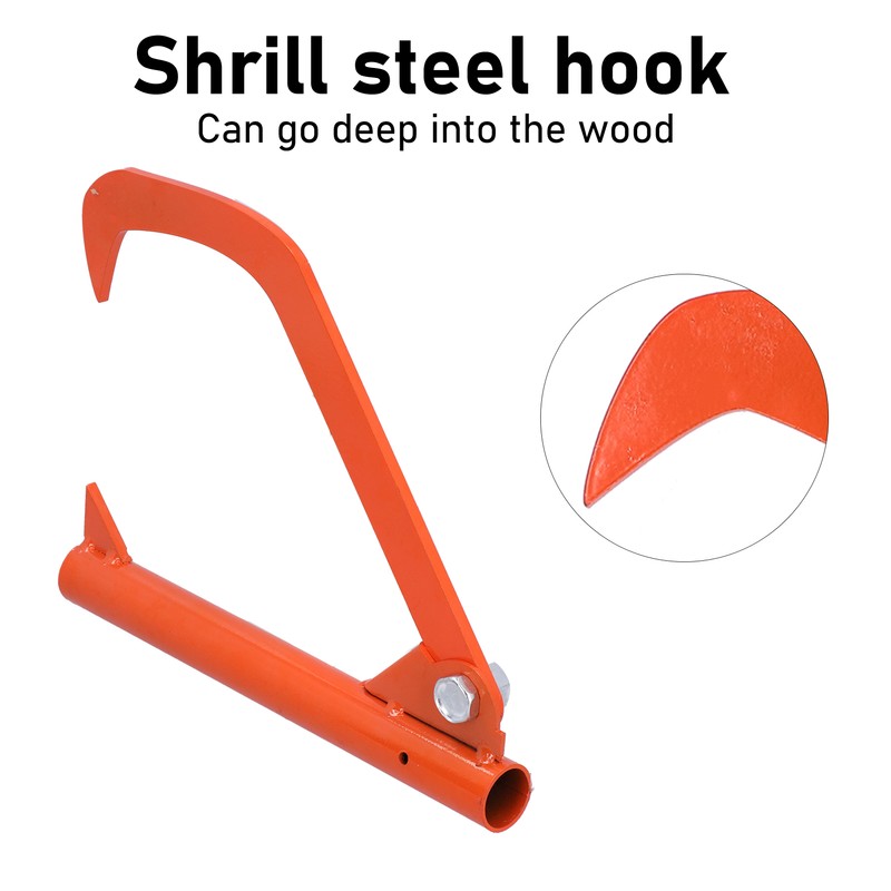 Log Lifter High‑Strength Carbon Steel Outside Coating Strong Support Shrill