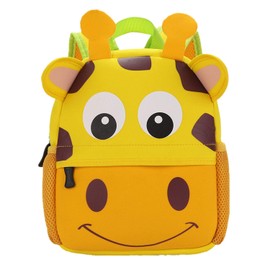Bkrdty Children's Backpack Cute Nursery Bag with Cute Animals Design for Boys Girls for Preschool Nursery School Travel 1-5 Years, years giraffe, cute