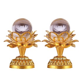 Lotus Lamp, Artificial Flower, Artificial Flower, Luminous Lotus, Lotus, Lotus, Lotus, Lotus Flower, Set of 2, Interior Lighting, Bon Festival, Buddhist Altar, Buddhist Service, Imperial Service, Behind the Bank, Funeral, Death, Lion Light