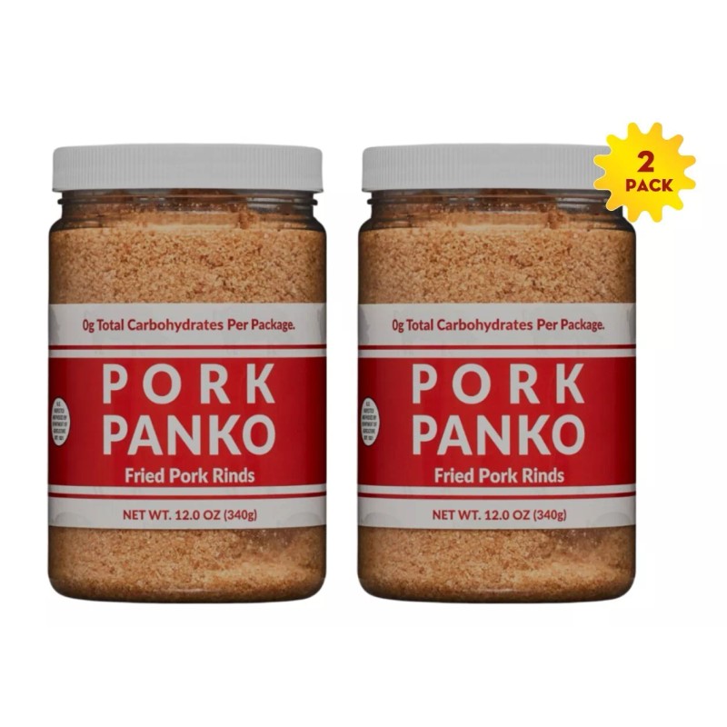 Pork Panko Keto and Paleo Friendly Naturally Gluten-Free and Carb-Free