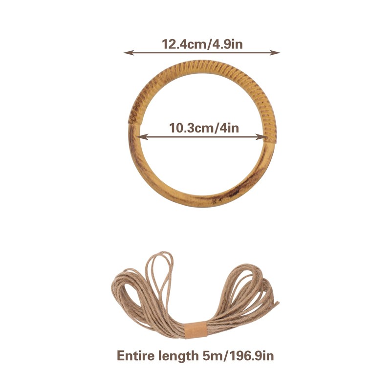Snake Enrichment Rings for Ball Python, Plastic Imitation Wood Playground