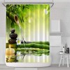 Aitsite 2020 Shower Curtain with Hooks Waterproof Shape-Retaining Bath Curtain