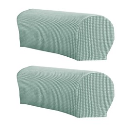LINGXIYA Set of 2 Sofa Armrest Cover, Soft Stretch Arm Cover for Recliners Sofas Chairs,Couch Furniture Armrest Protector Covers