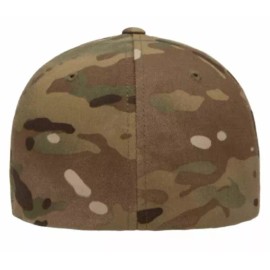FLEXFIT/ BIGHEADCAPS Big Size 4XL Multicam FlexFit® Baseball Cap 2.75" Visor BIGHEADCAPS